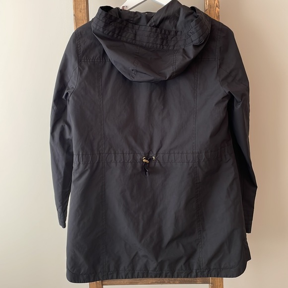 Cole Haan Black Rainjacket Coat Size Small S - Picture 3 of 4